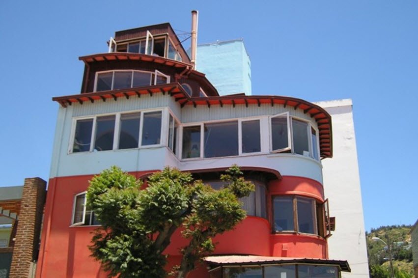 La Sebastiana Museo de Pablo Neruda, Valparaíso, Chile